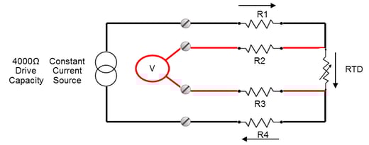 4-wire RTD