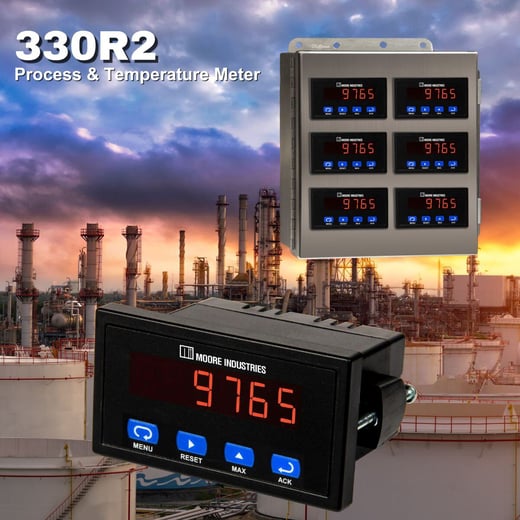 330R2Process & Temperature Meter and Alarm